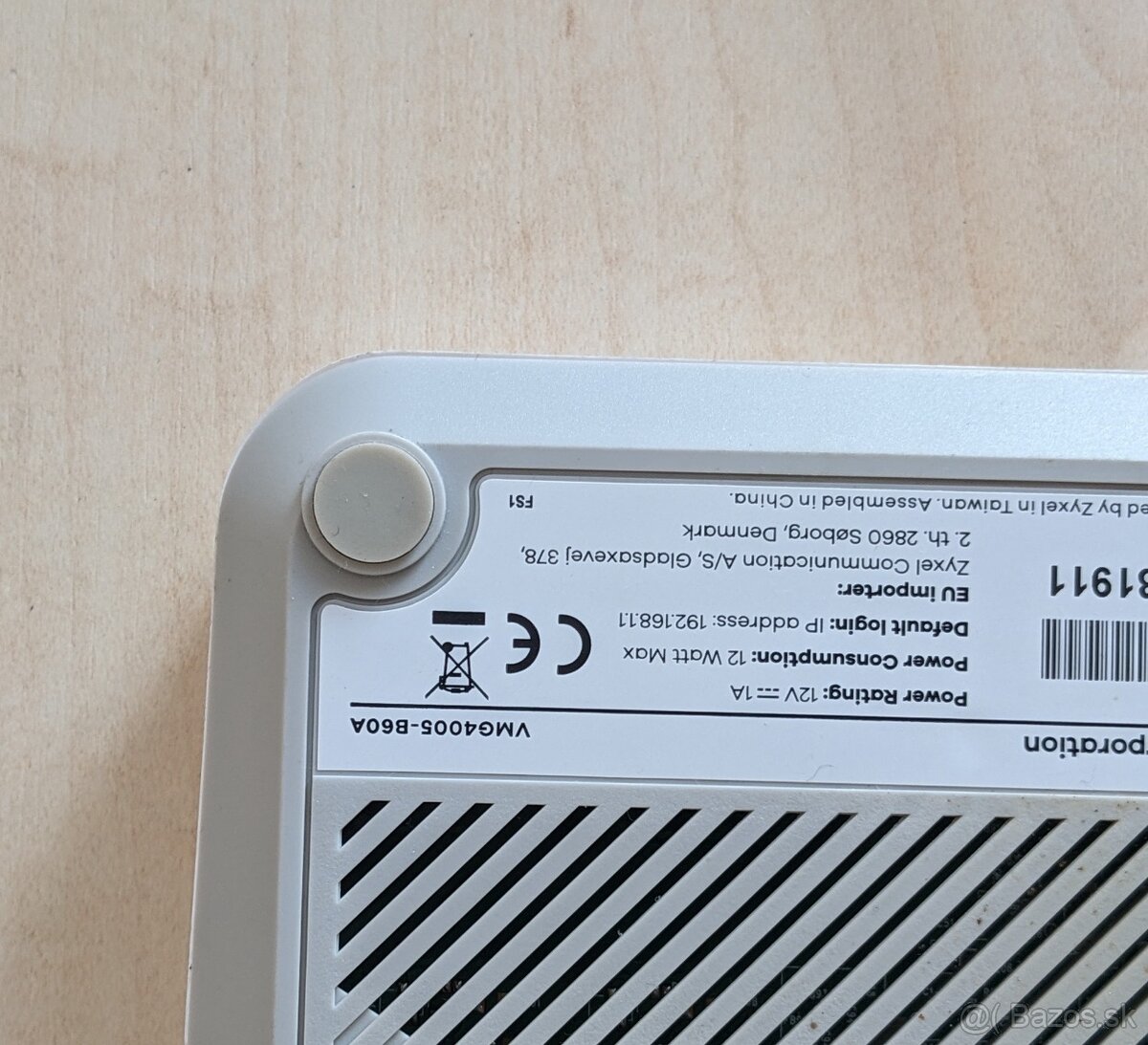 modem Cetin Terminátor (Zyxel VMG4005-B60A) - 5