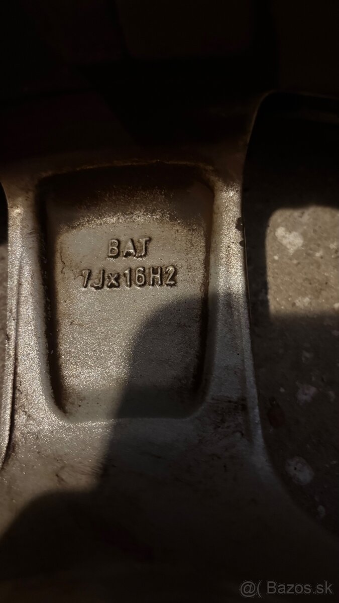 Predám alu kolesá 205/55 R16 - 5