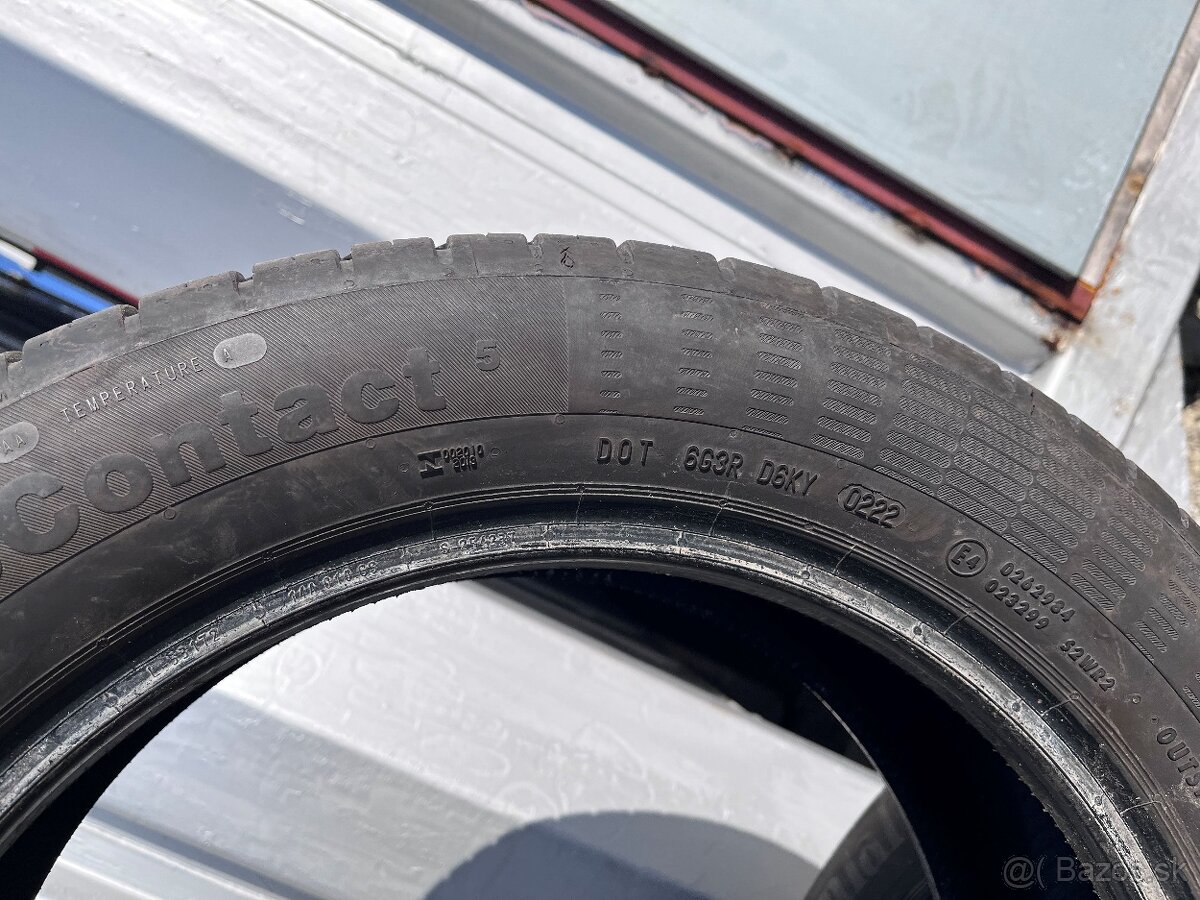 Letne Pneu Continental ContiEcoContact 5 215/55 R17 - 5