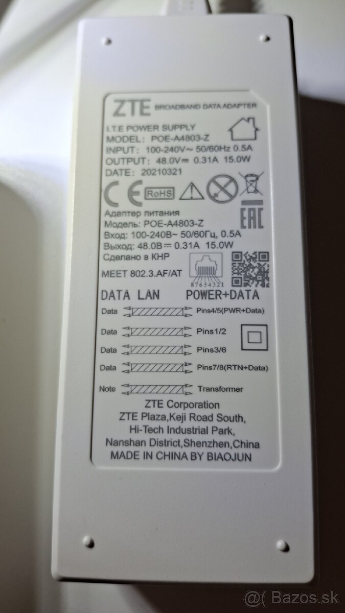 Antena ZTE MF268 Cat13 600/150 Mbit - 5