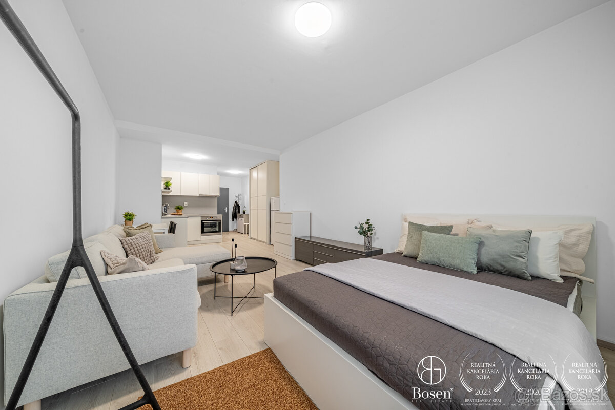 Bosen | Svetlá a moderne zariadená garsónka v Ružinove - 5