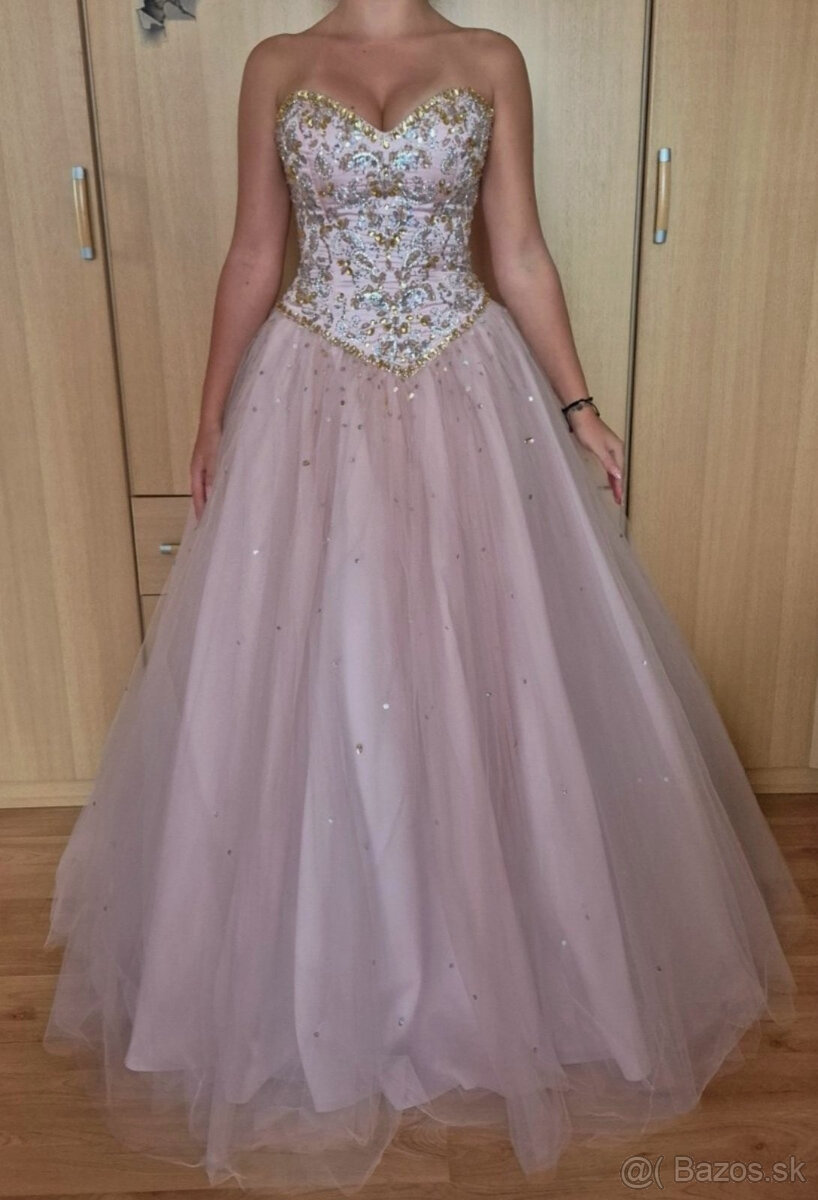 spoločenské šaty č.34-40 - 5