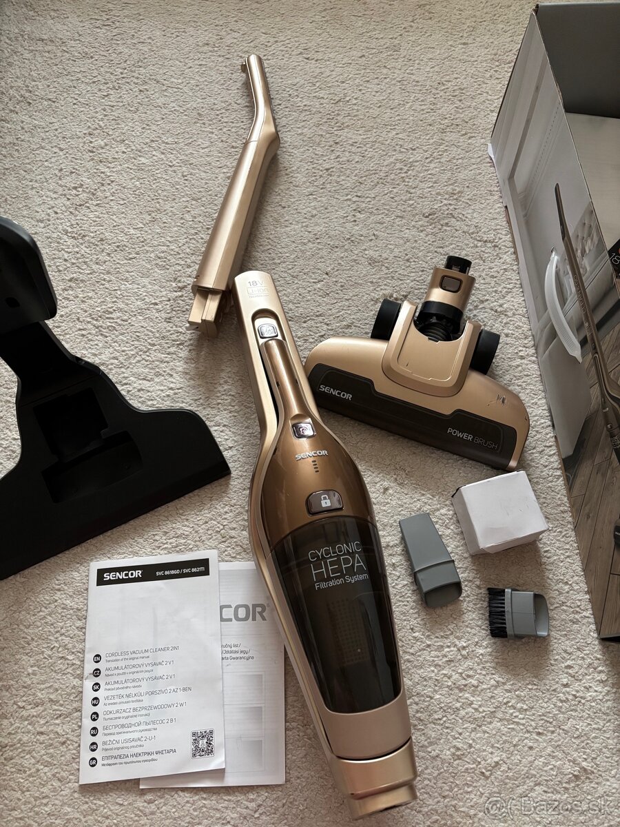 Tycovy vysavac SENCOR - 5