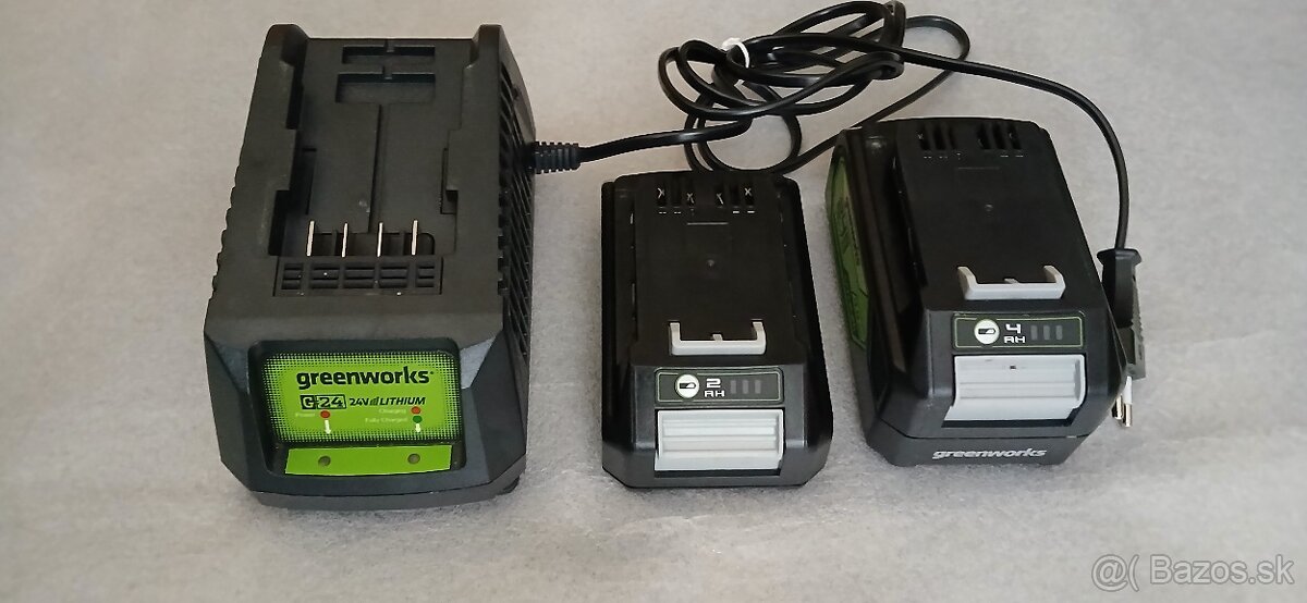 Akú kosačka Greenworks - 5