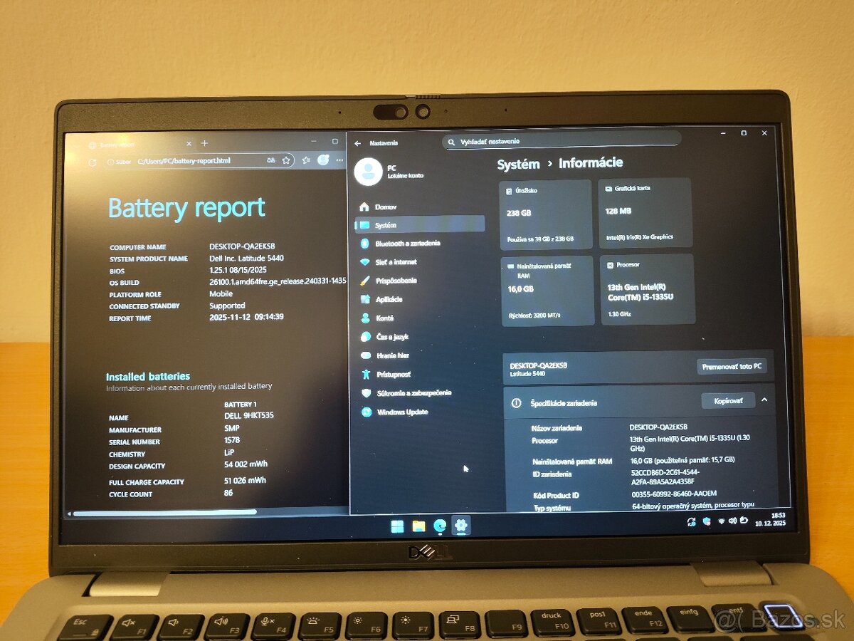 Dell Latitude 5440 | Core i5 • 16GB RAM • SSD - 5