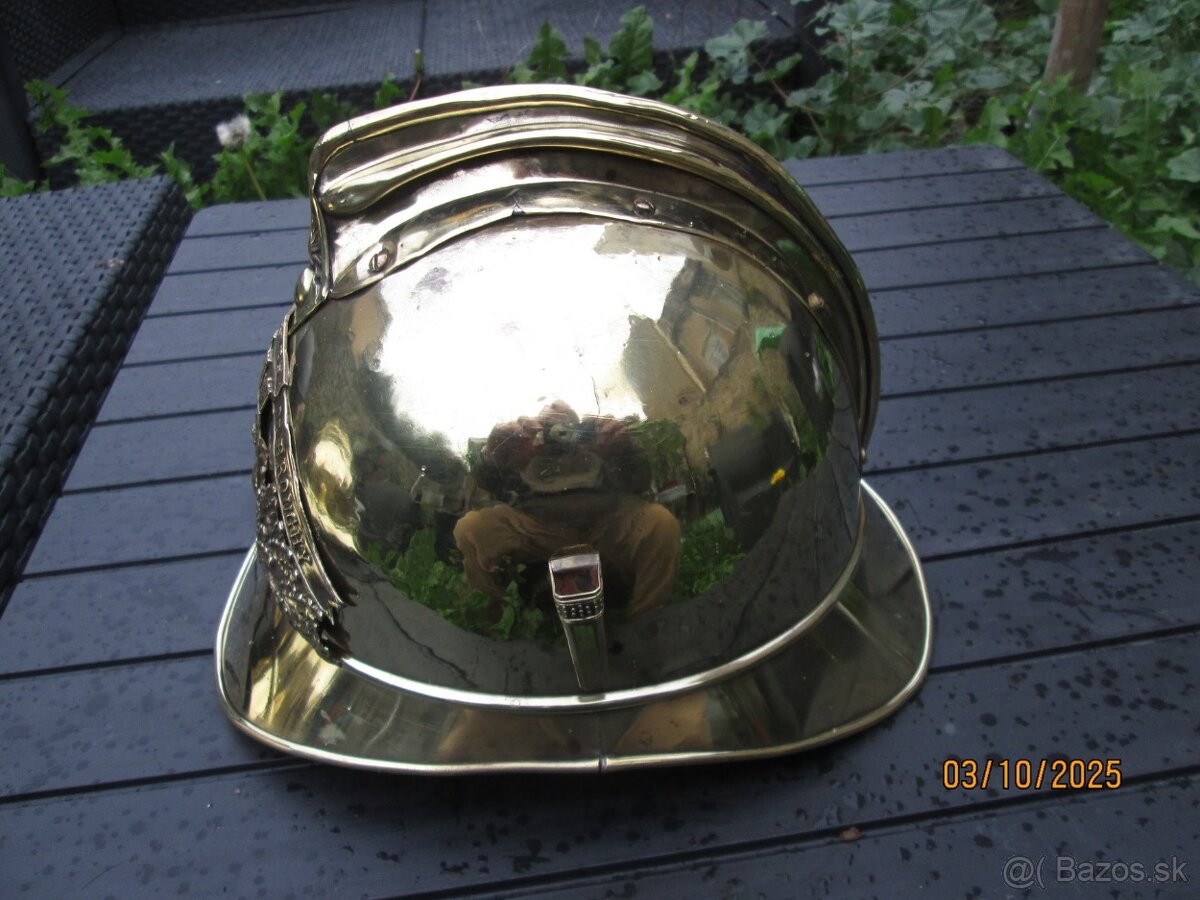 Hasičská prilba Brouchy 80 z roku 1885 - 5