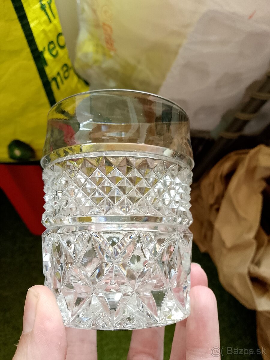 Retro modré sklo - 5