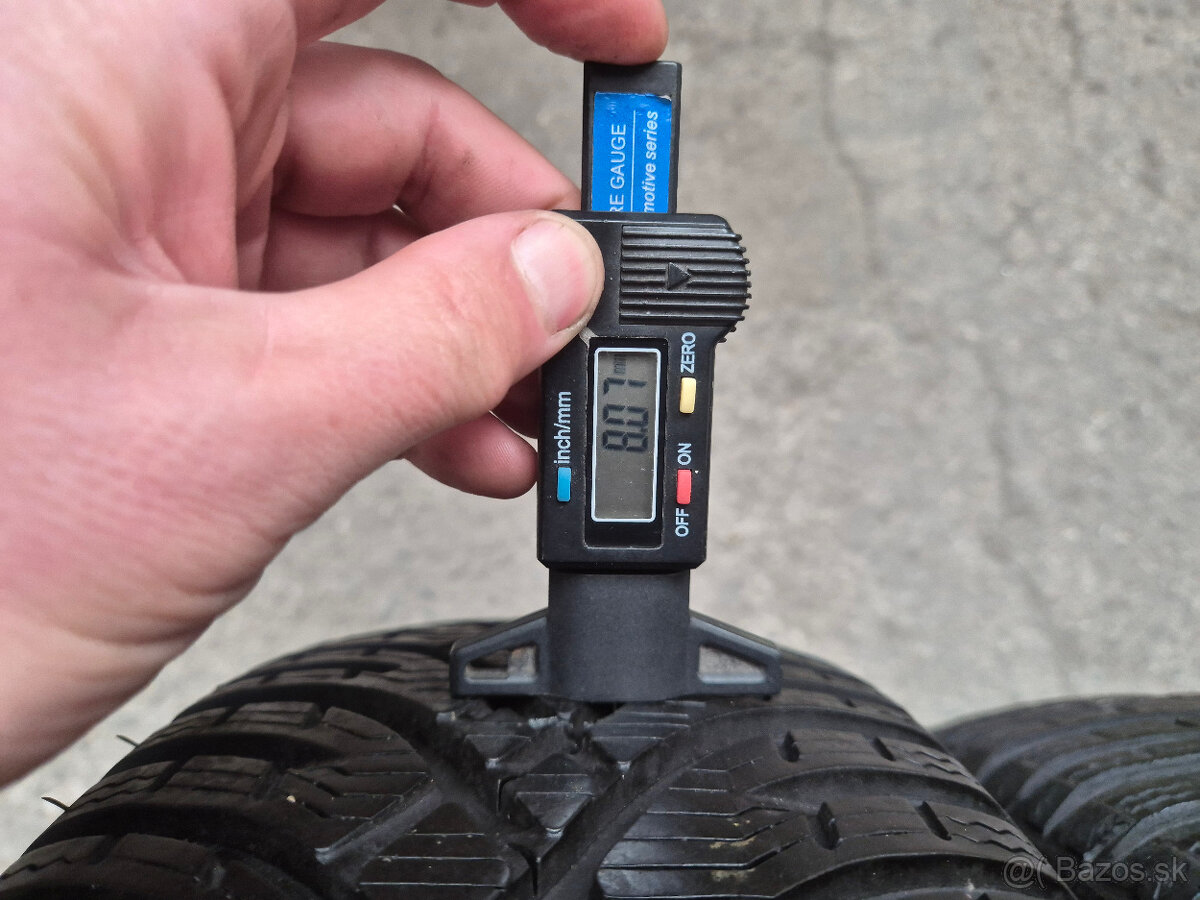 195/65 r15 zimné 4 ks KLEBER dezén 8-7 mm - 5