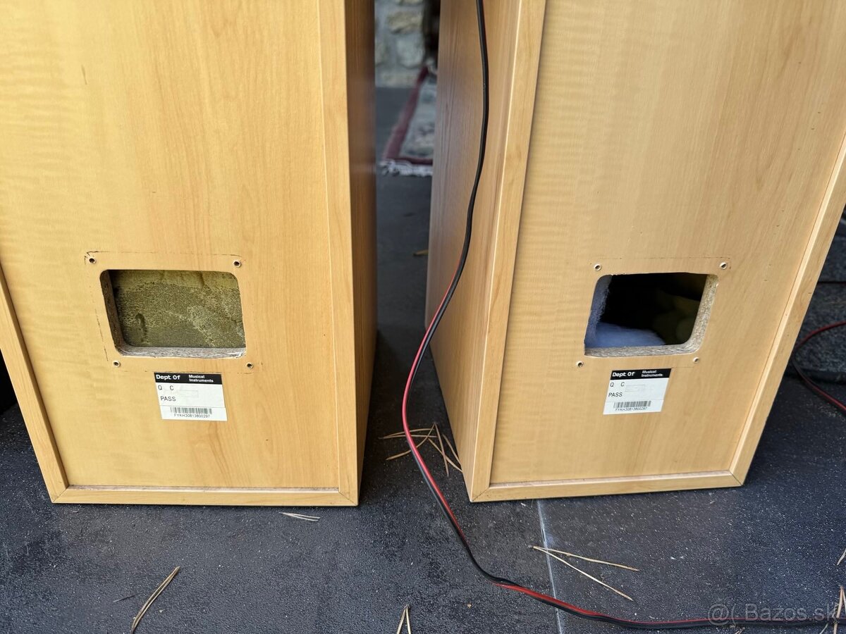 3 páre prázdnych ozvučníc - 5