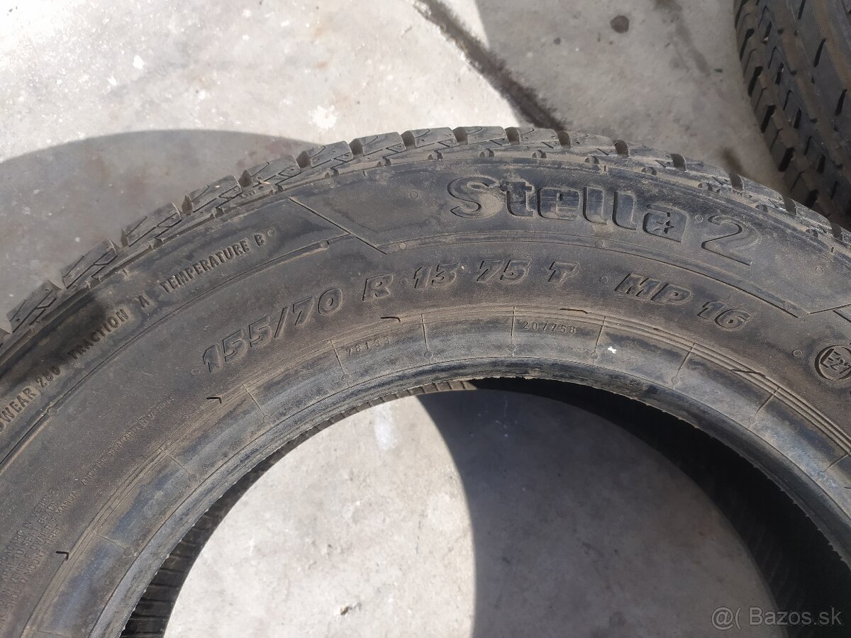 155/70 R13 letné pneumatiky - 5