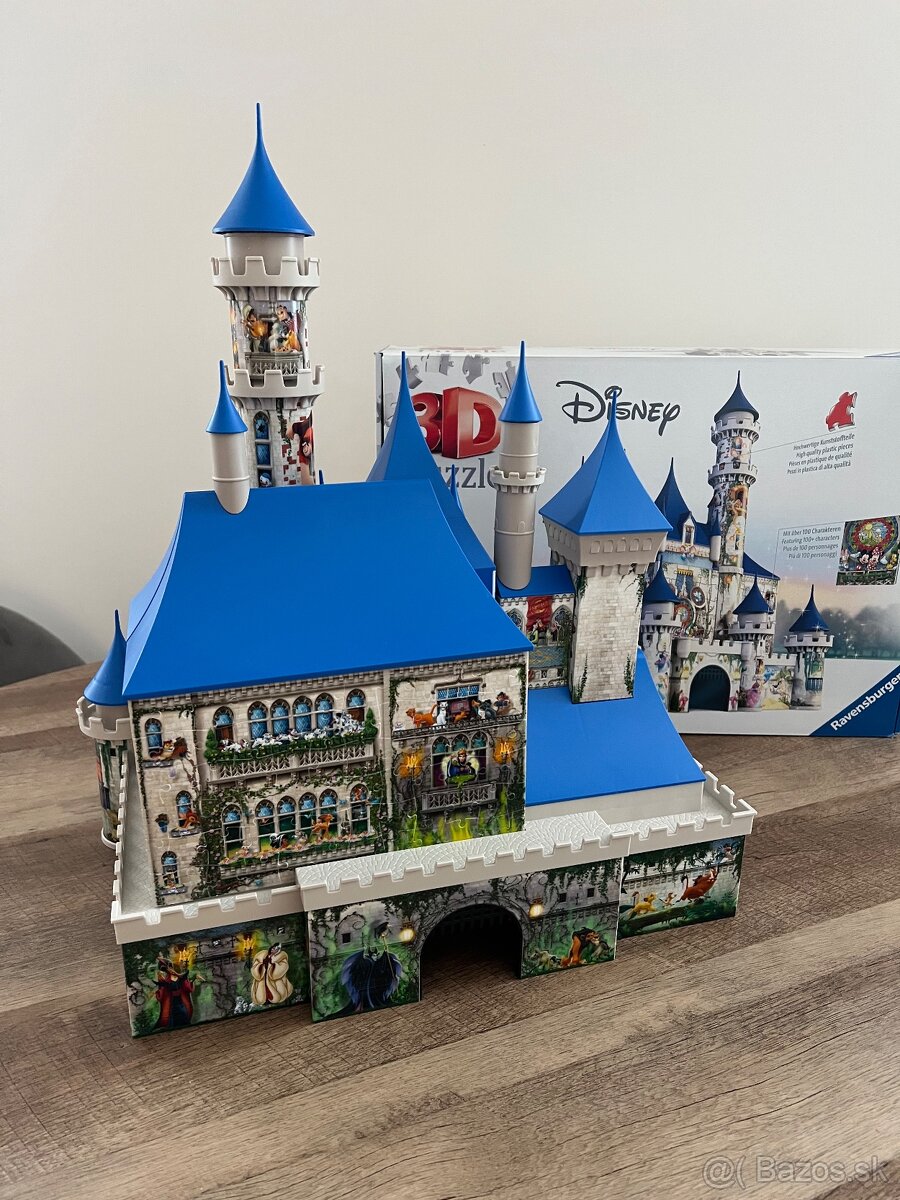 Disney puzzle zámok 3D - 5