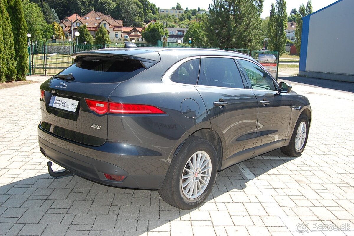 Jaguar F-PACE 2,0 d, 4/2017, automat 4x4