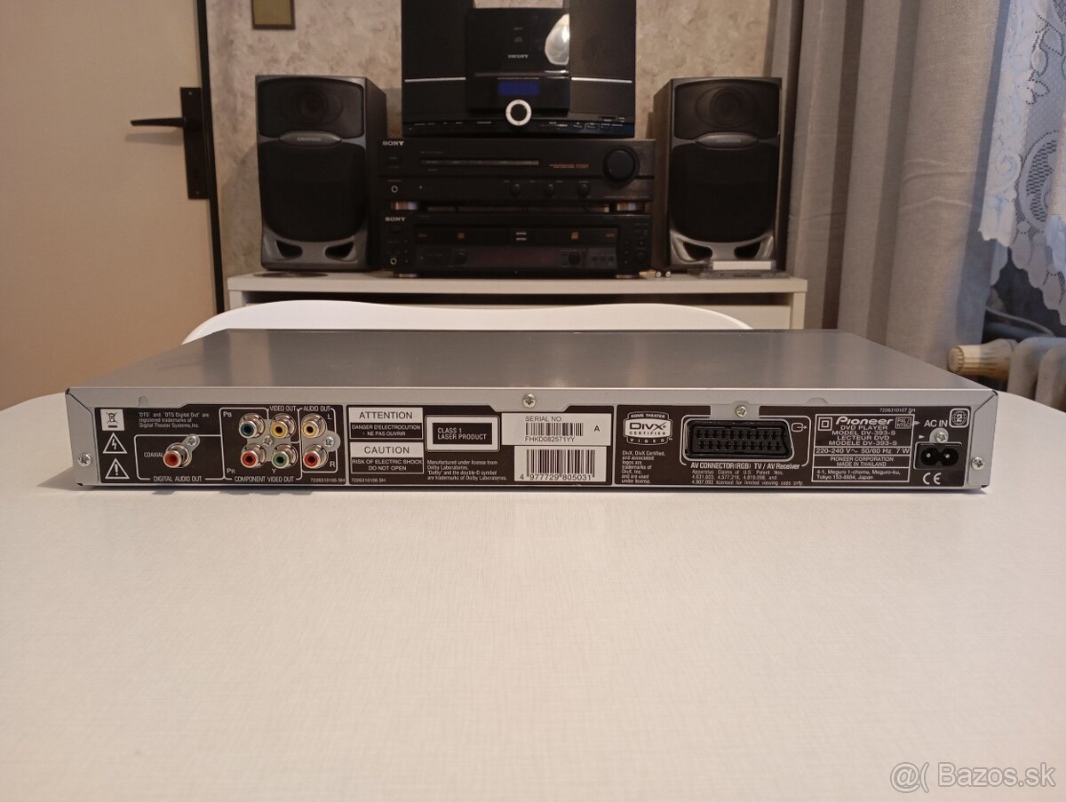 DVD prehrávač PIONEER DV-393 S - 5