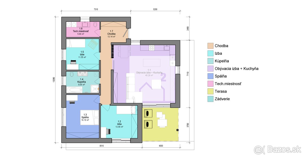 Rodinný bungalov IBV Brezy | Žilina | Trnové - 5