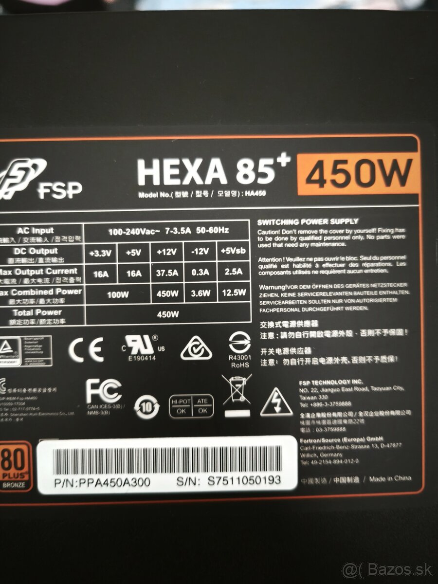 PC i5-8400,NvdiaGTX 1050,4GB, ASUS ROG STRIX B360,24GB DDR4 - 5