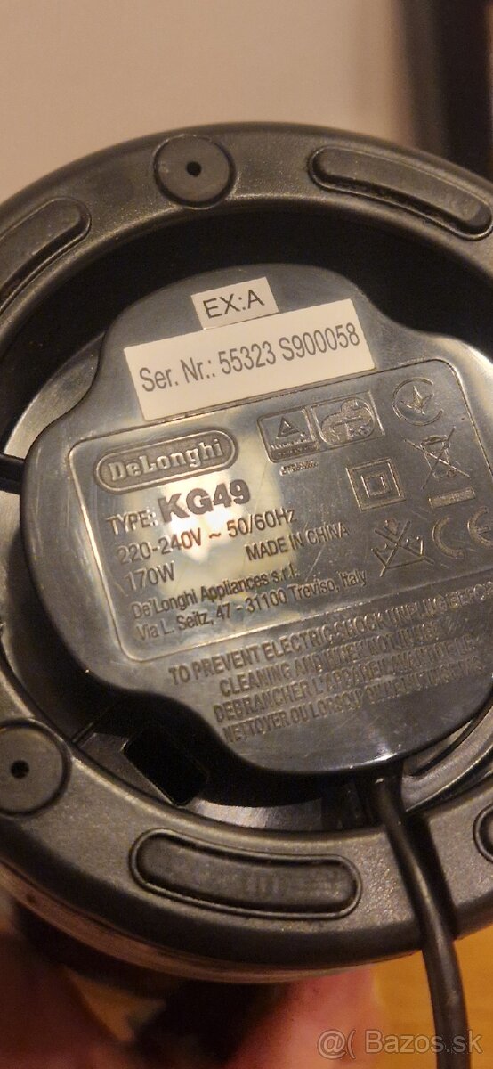Mlynček na kávu Delonghi - 5