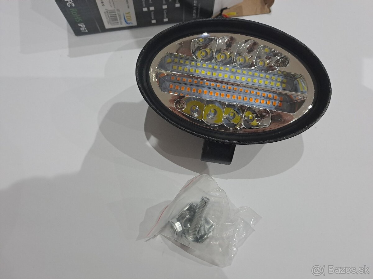 Led pracovne svetlo 144W - ovalne - 5