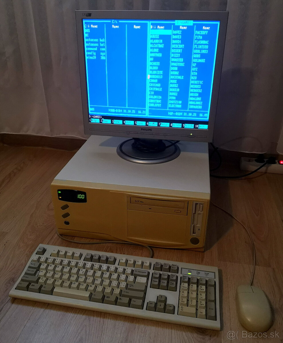Predám Retro PC 486 DX4 100MHz (34) - 5
