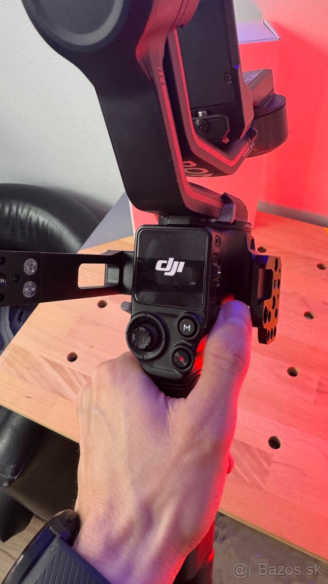 DJI RS 3 + prídavná rukoväť - 5