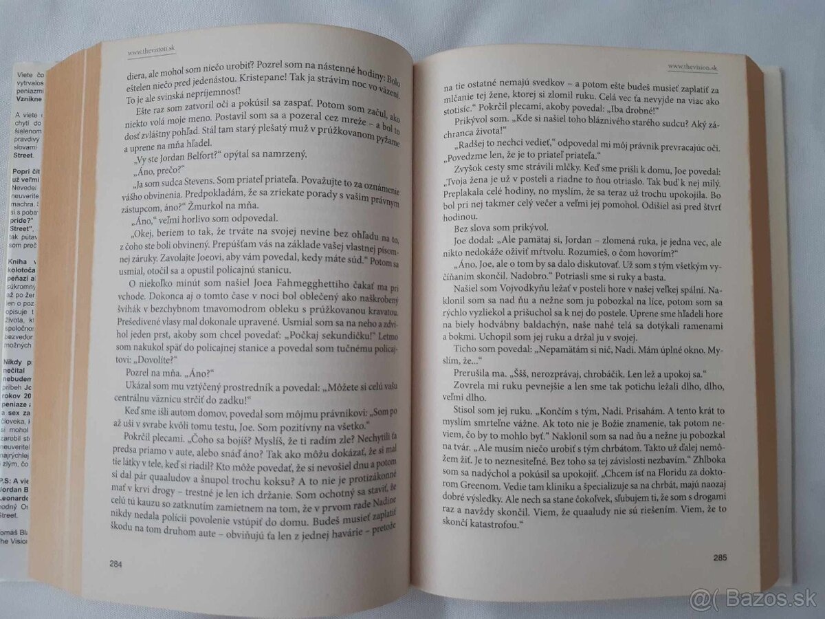 Kniha Vlk z Wall Street Jordan Belfort - 5