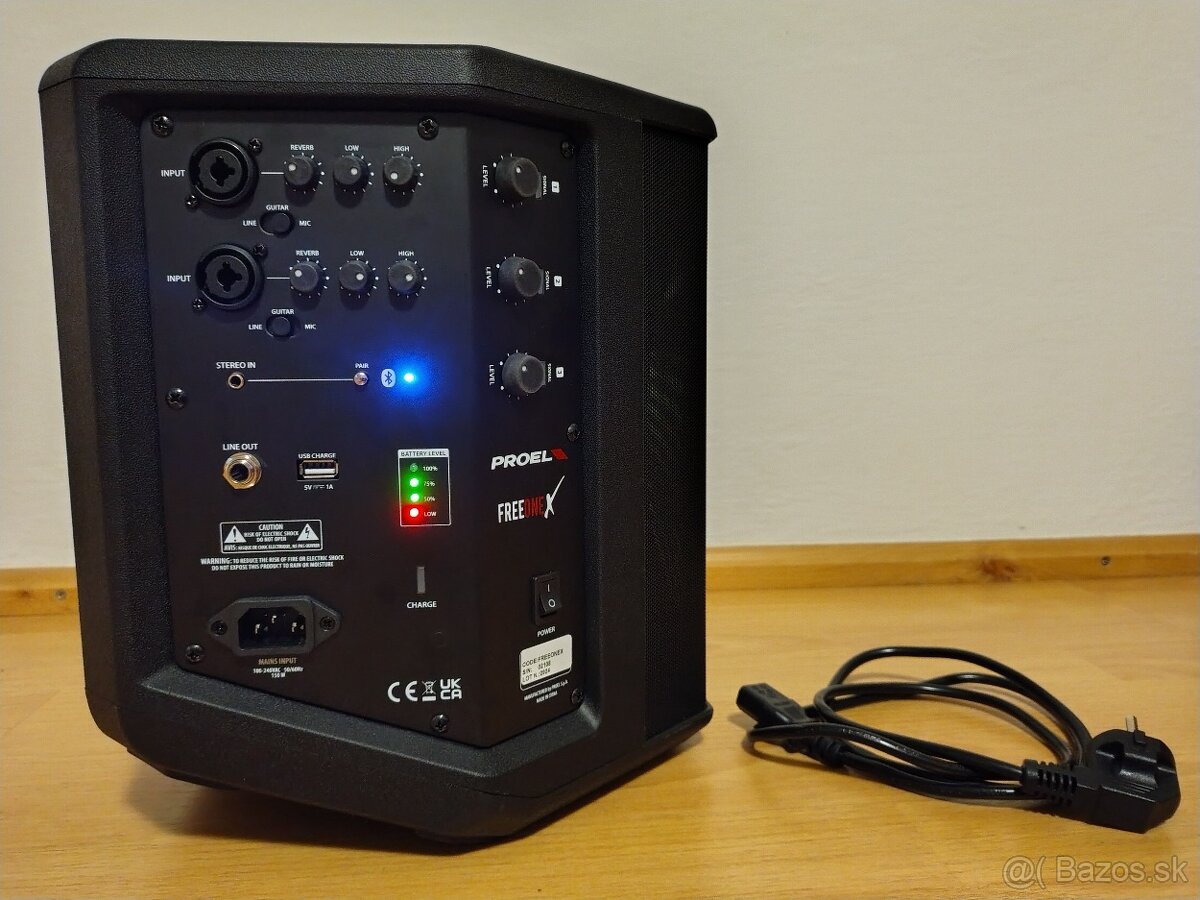 Proel Freeonex Batériový PA systém - 5