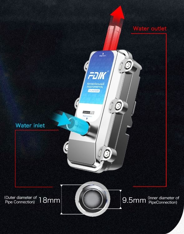 Elektrický ohrev motora 2000W 230V - 5
