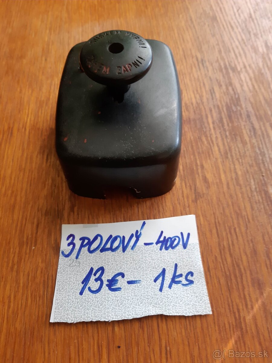 3-pólové tlačidlové vypínače - 5