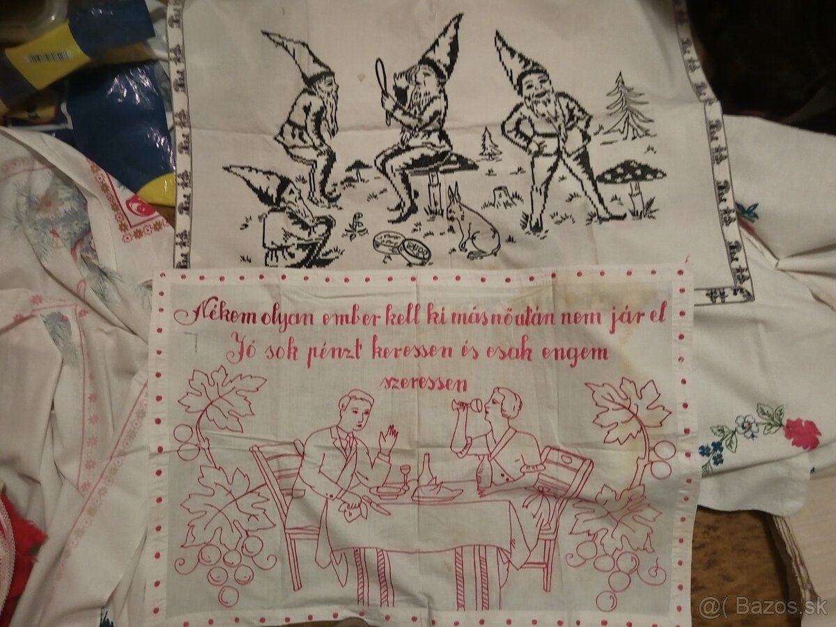 Textil, dečky, obrusy - 5