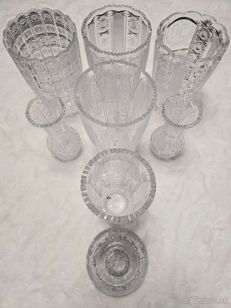 Predám Váza Bohemia 25v X 10š platné do zmazania - 5