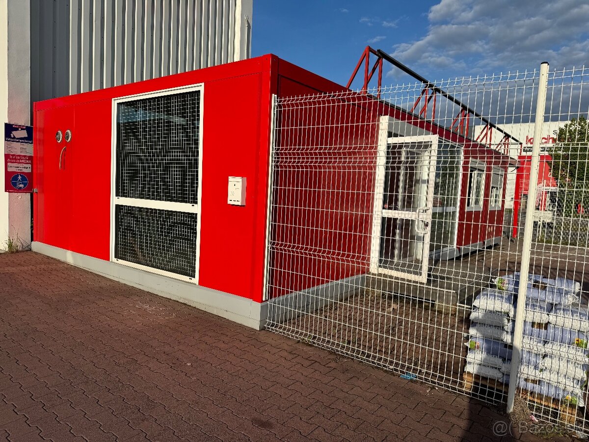 Priestranná modulárna predajňa / kancelária z kontajnerov - 5