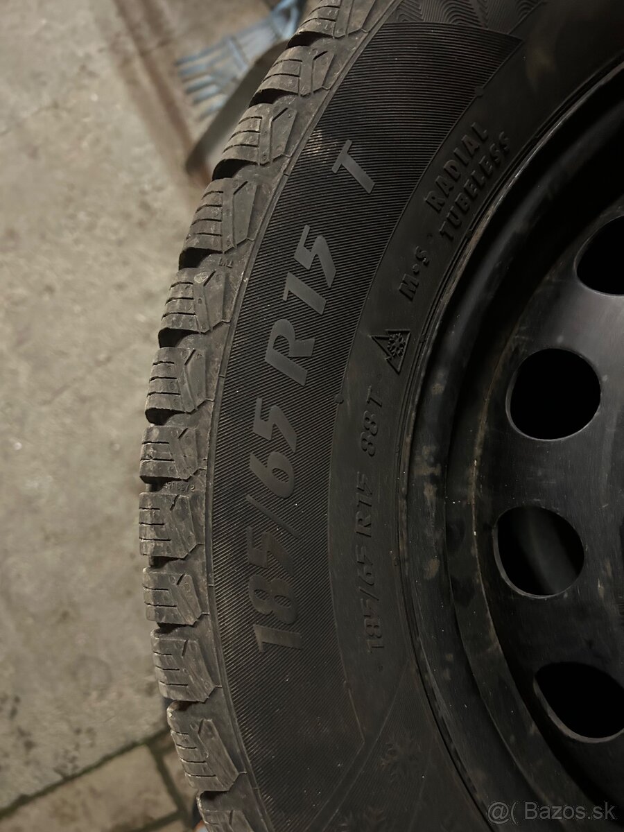 4x100 R15 zimne pneu - 5