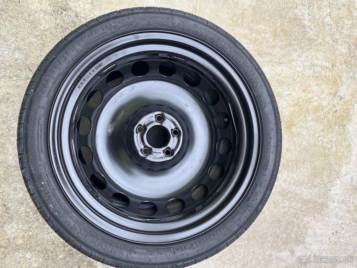 Dojazdovka rezerva 5x100 R18 - 5