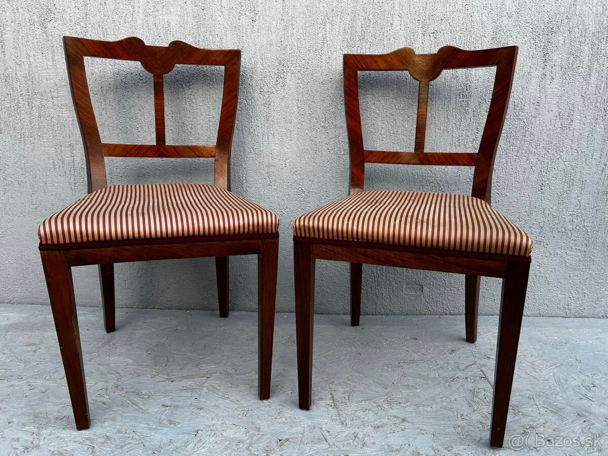 Stoličky Biedermeier - 5
