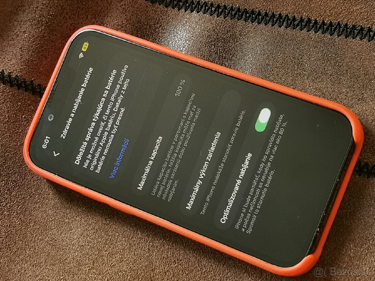 Apple iPhone 13 mini 256GB - nová batéria - 5