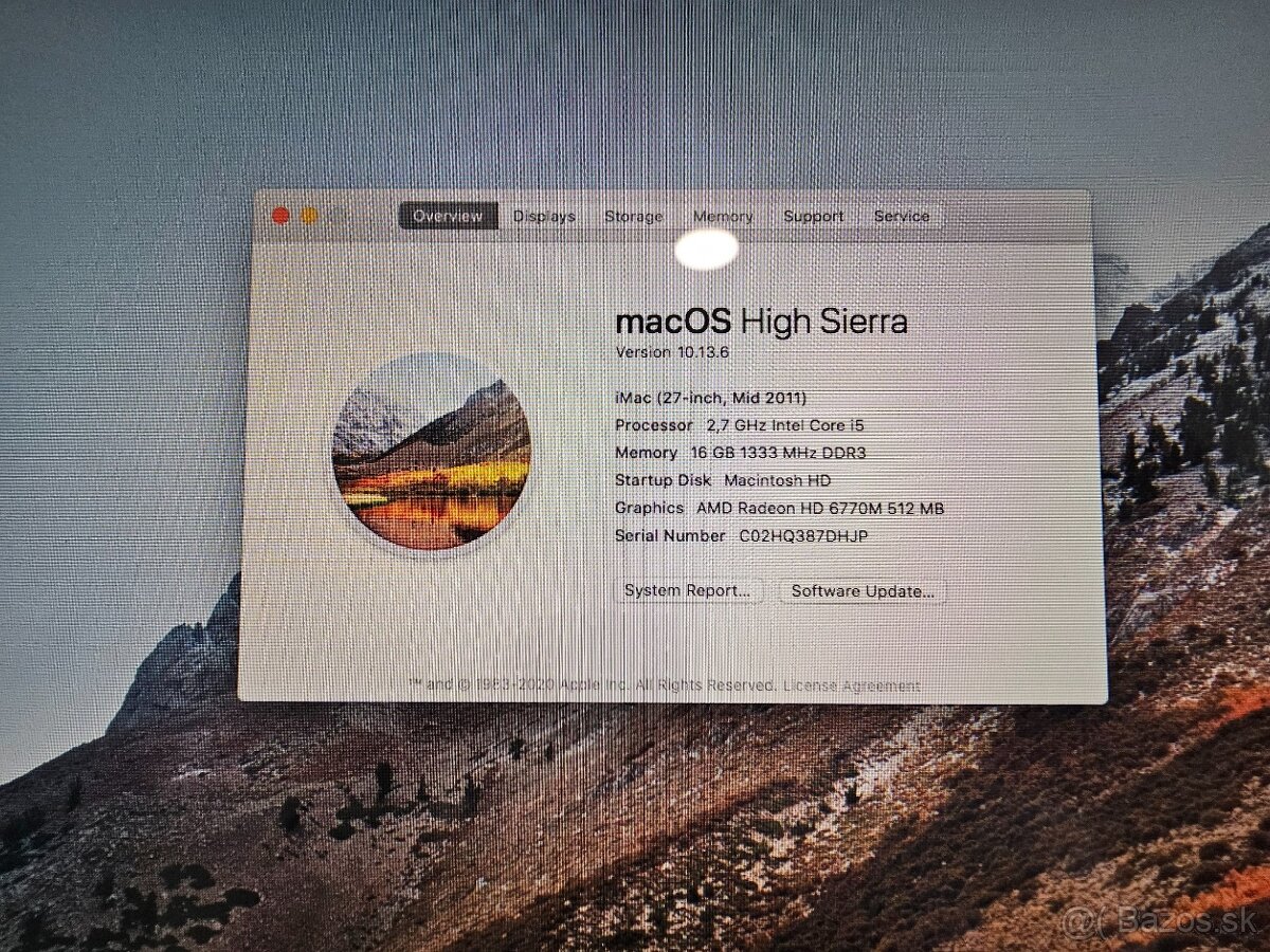 Predám Apple iMac 27" (Mid 2011) - 5