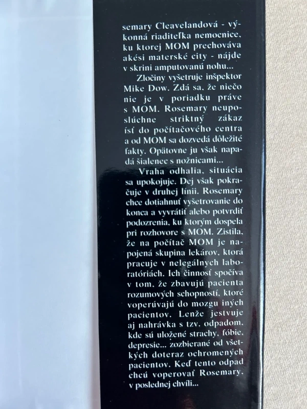 Agónia - Sandra Wilkinson rok 1992 - 5