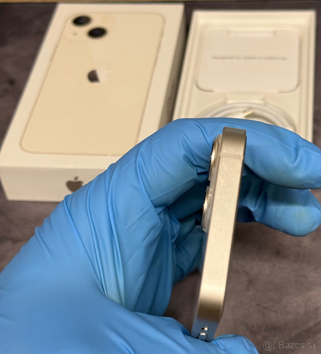 Apple iPhone 13 Mini 128 GB White / 84% zdravie batérie - 5