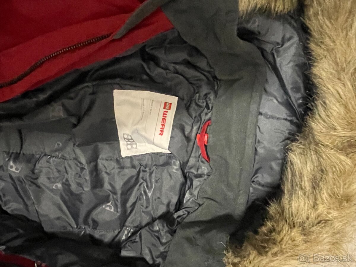 Kvalitné nové zimné oblecmenie pre chlapca 128-140 - 5