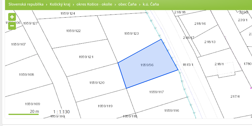 Na predaj pozemok v obci Čaňa - 5