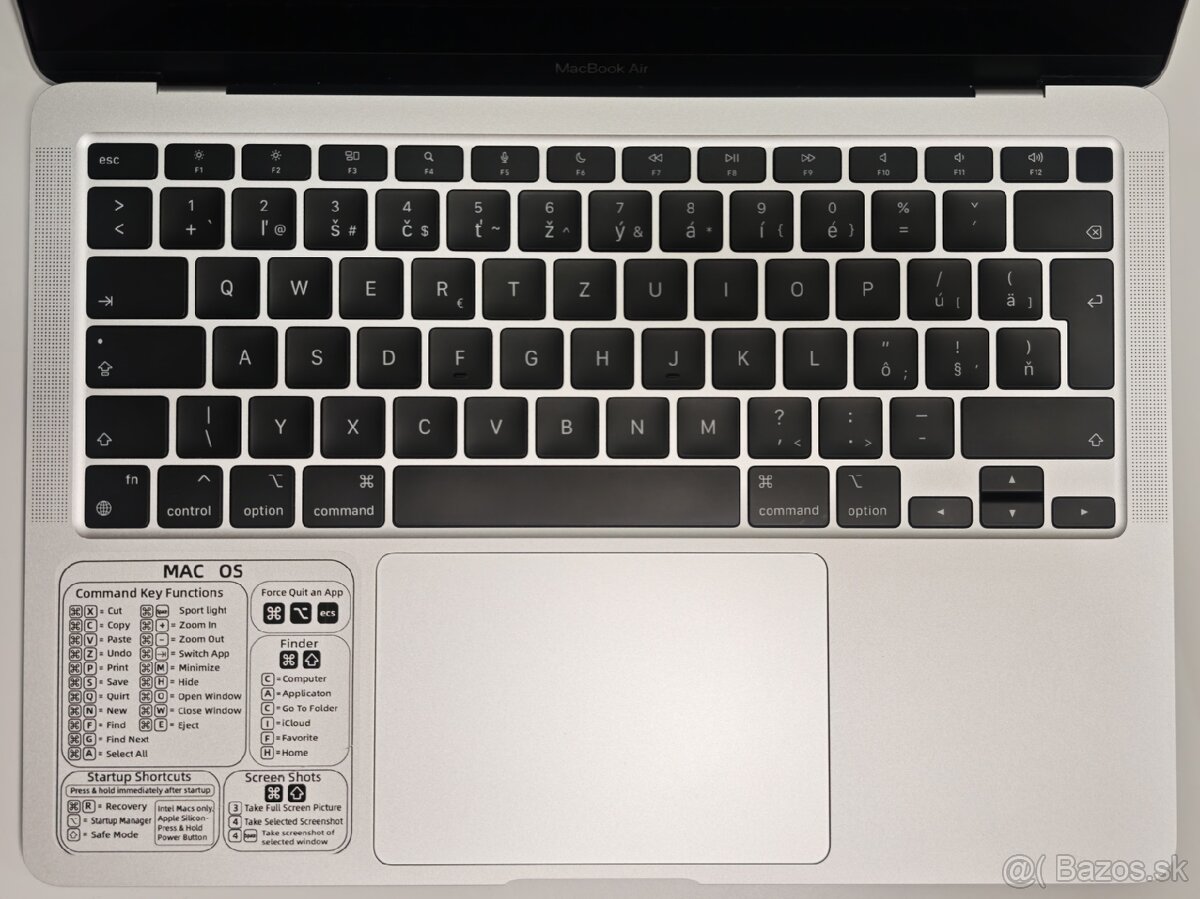 Apple MacBook Air M1 (2020) 8GB SSD 256GB Silver - TOP stav - 5
