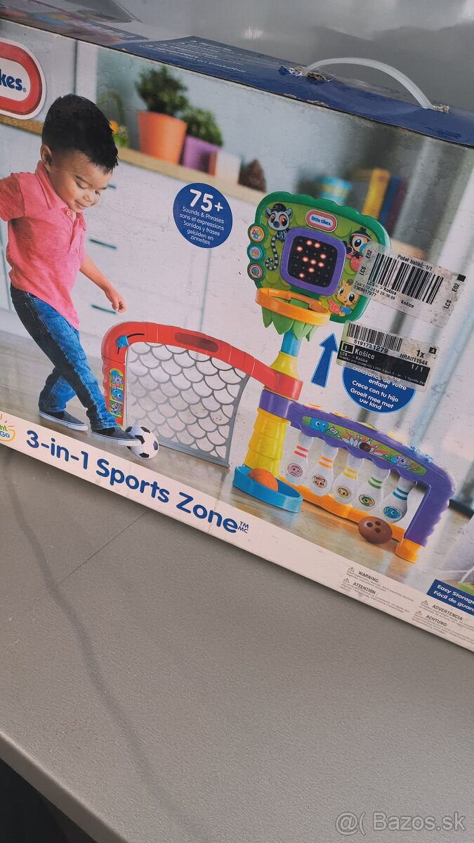 Futbalová bránka 3 v 1 little tikes - 5