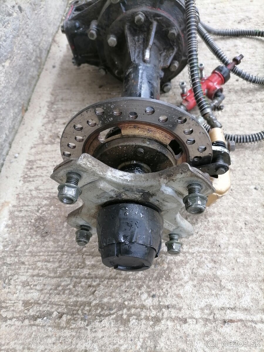 Predám zadnú nápravu na ATV - 5