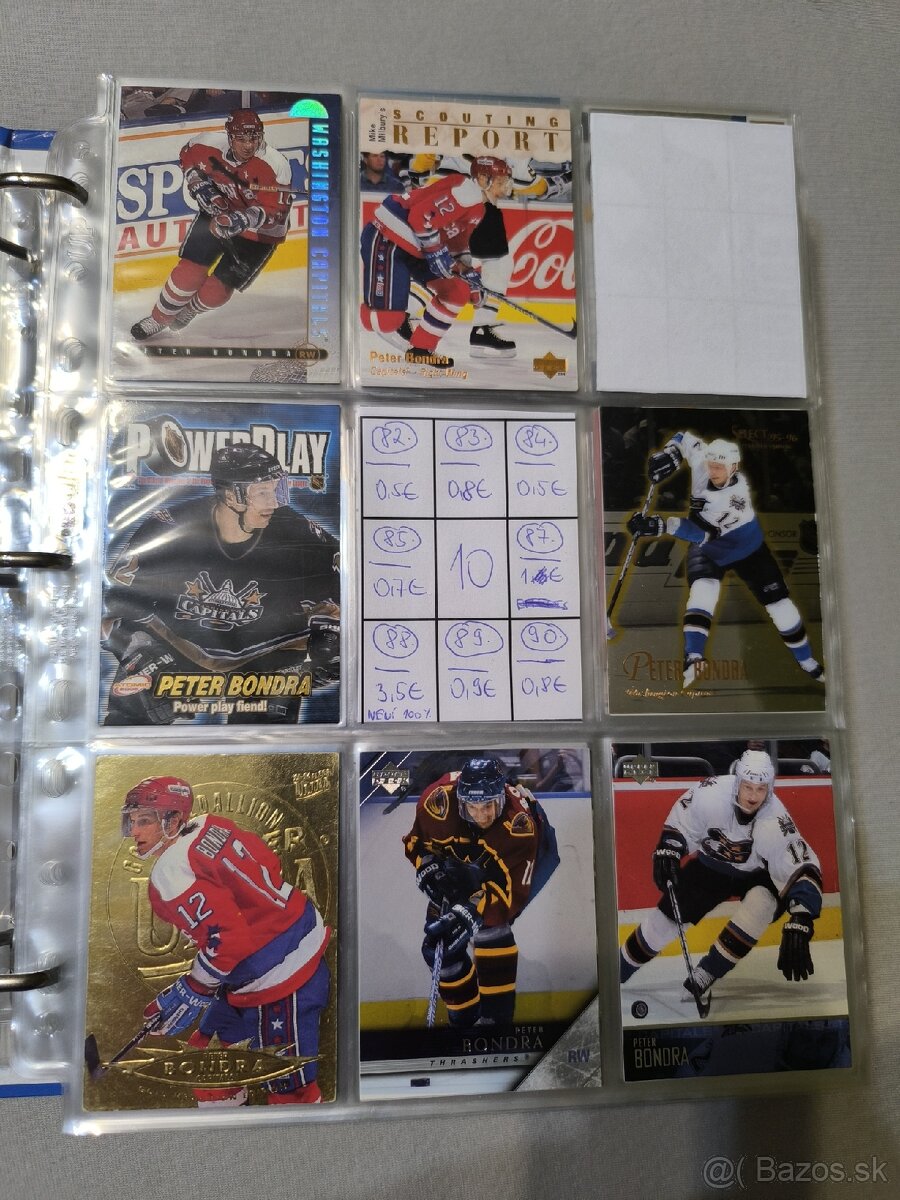 Hokejové kartičky - Peter Bondra - 5