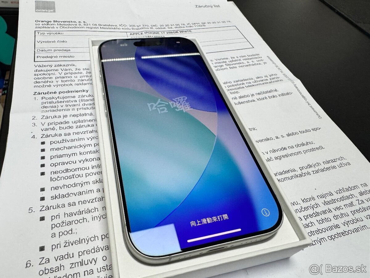 Apple iPhone 17 256gb biely - 5