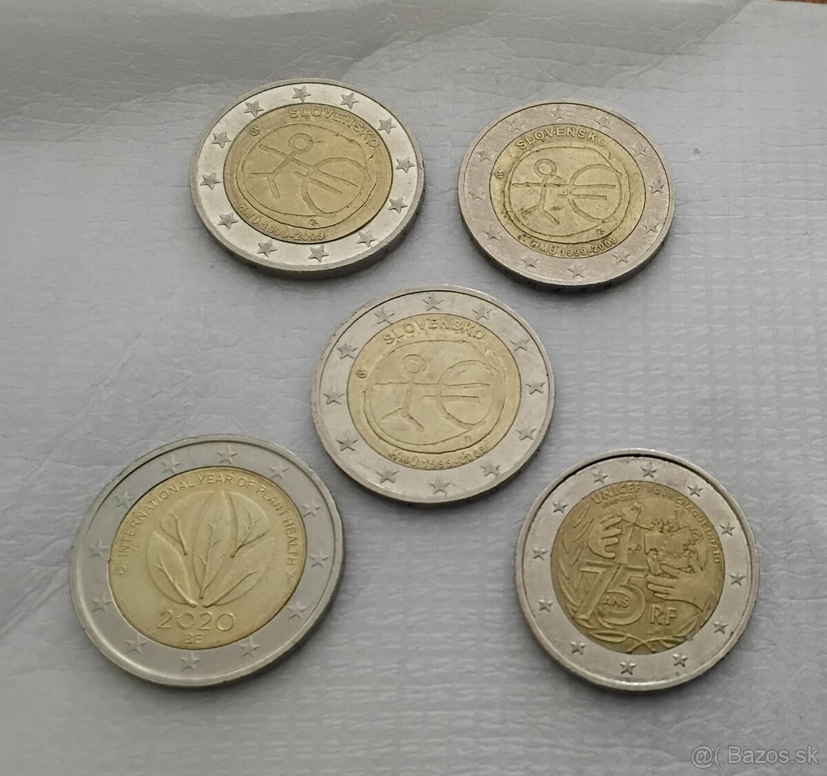 Pamätné 2 euro mince - 5
