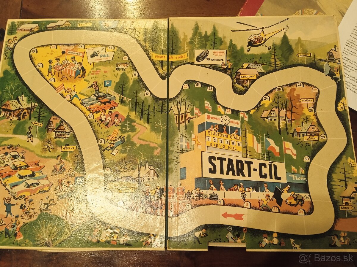 Retro hra Veľká cena Československa TOFA - 5