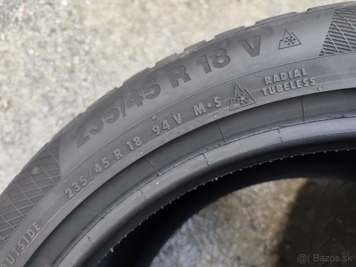 235/45R18 94V Continental zimná - 5
