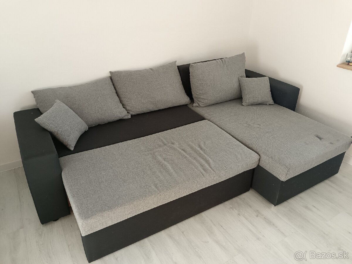 Rozkladací rohový gauč práva strana. - 5