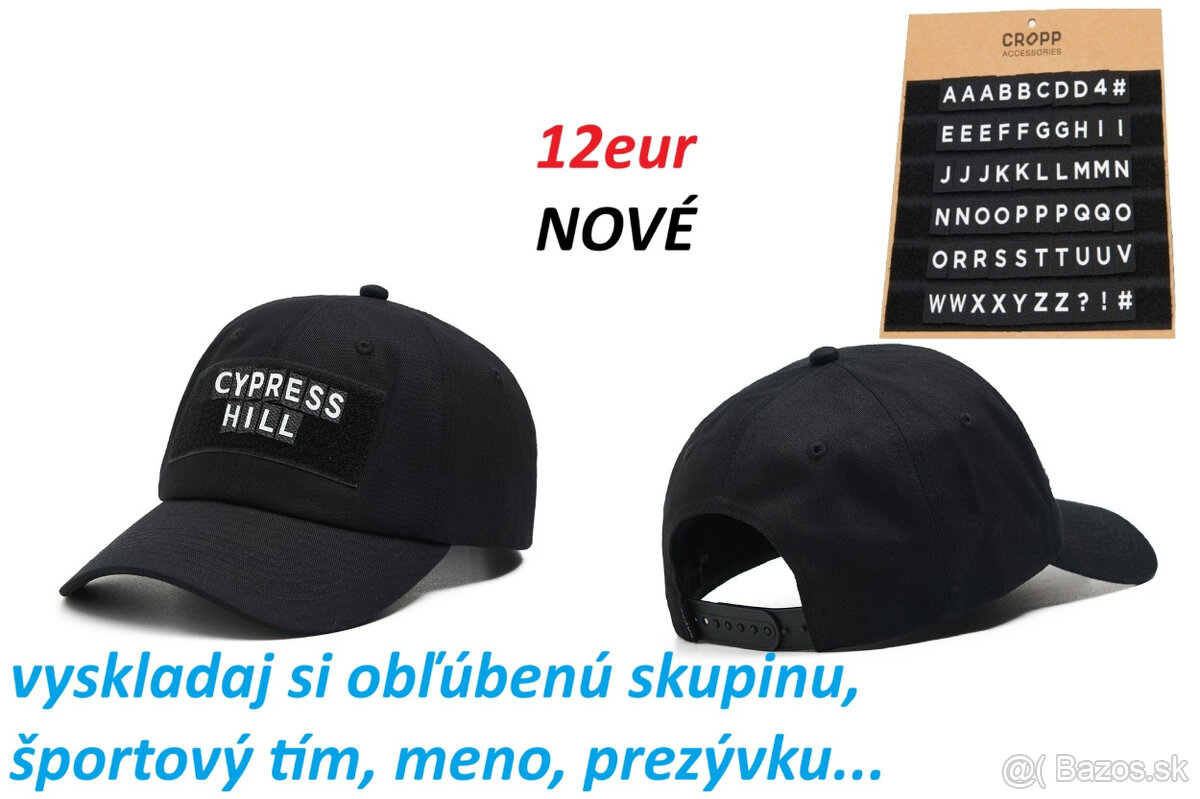 Šiltovka 2Pac, Cypress Hill, Jordan, Jurský Park, Worldwide - 5