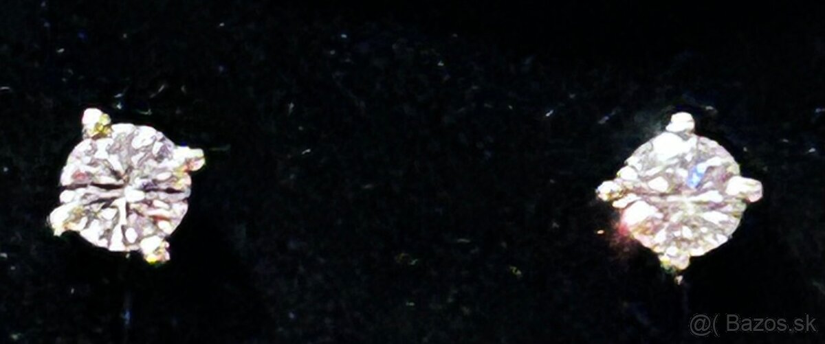 Diamantové náušnice 0,52ct - 5